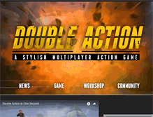 Tablet Screenshot of doubleactiongame.com